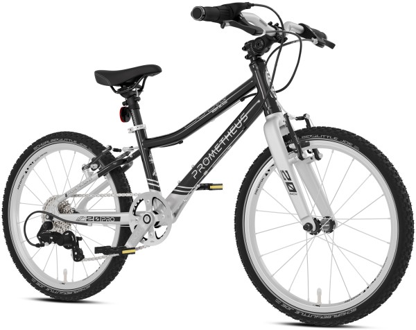 PRO Kinderrad 20 Zoll ab 6 Jahre | 7-Gang | SOOT-BLACK
