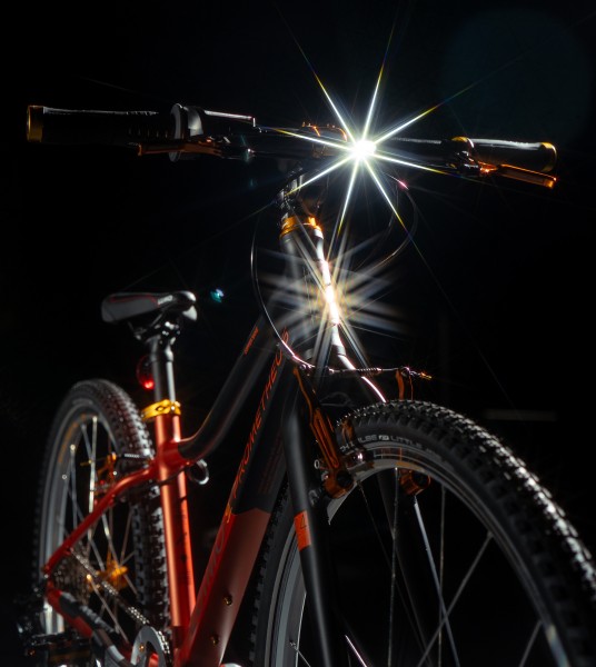 LU:MO Kinderrad 24 Zoll ab 7 Jahre | 8-Gang | COPPER SHINE | LED-Integration ★Vorverkauf | 19. Dez