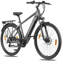 BUWEE E-Bike Trekking 7 Gang, Kettenschaltung, Heckmotor Grau BUWEE E-Bike Trekking 7 Gang, Kettenschaltung, Heckmotor Grau