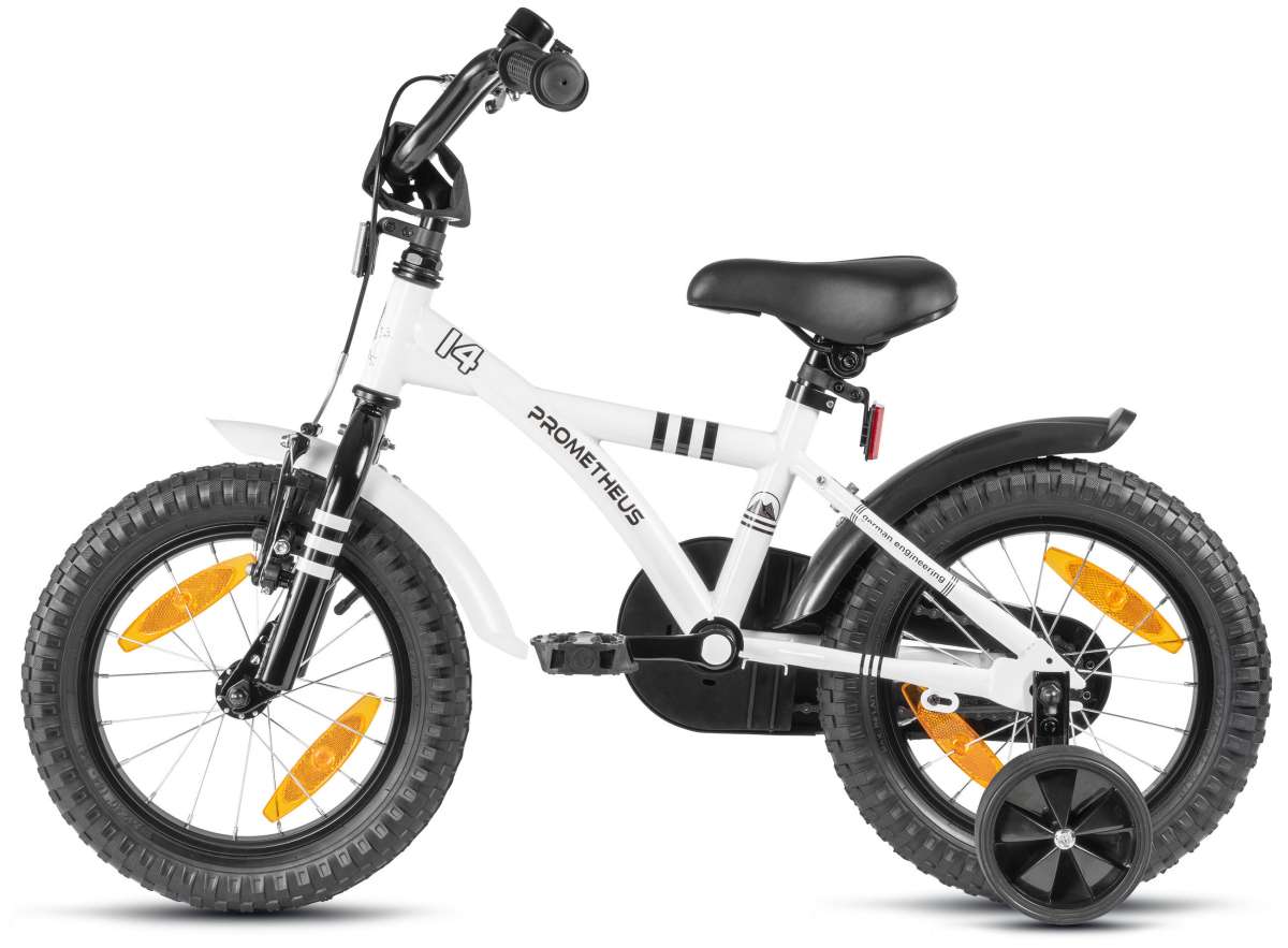 Produktbild von Kinderfahrrad 14 Zoll Mit Stützrädern - Für 3-7 Jahre Jungen
